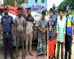 সুনামগঞ্জ সীমান্তে বাড়ছে চোরাচালান, গ্রেফতার ৫